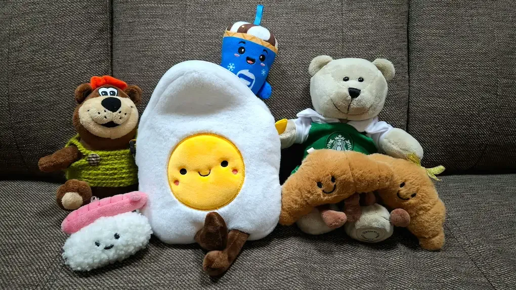 Picture of food options available in the Plushie Kingdom